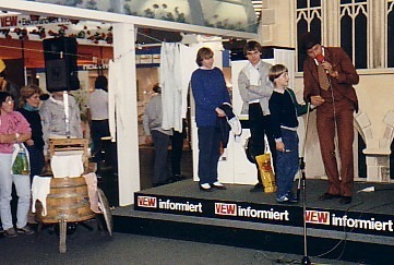 René Zind auf Messe "Dortmunder Herbst 1988"